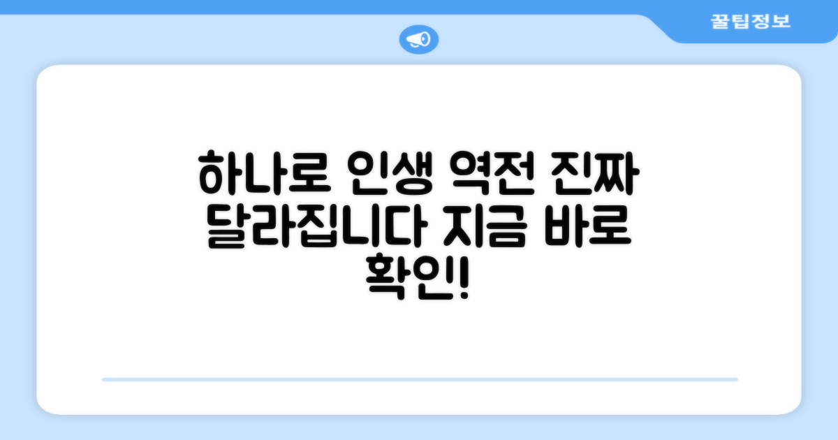 이것 하나로, 무엇이 달라질까?