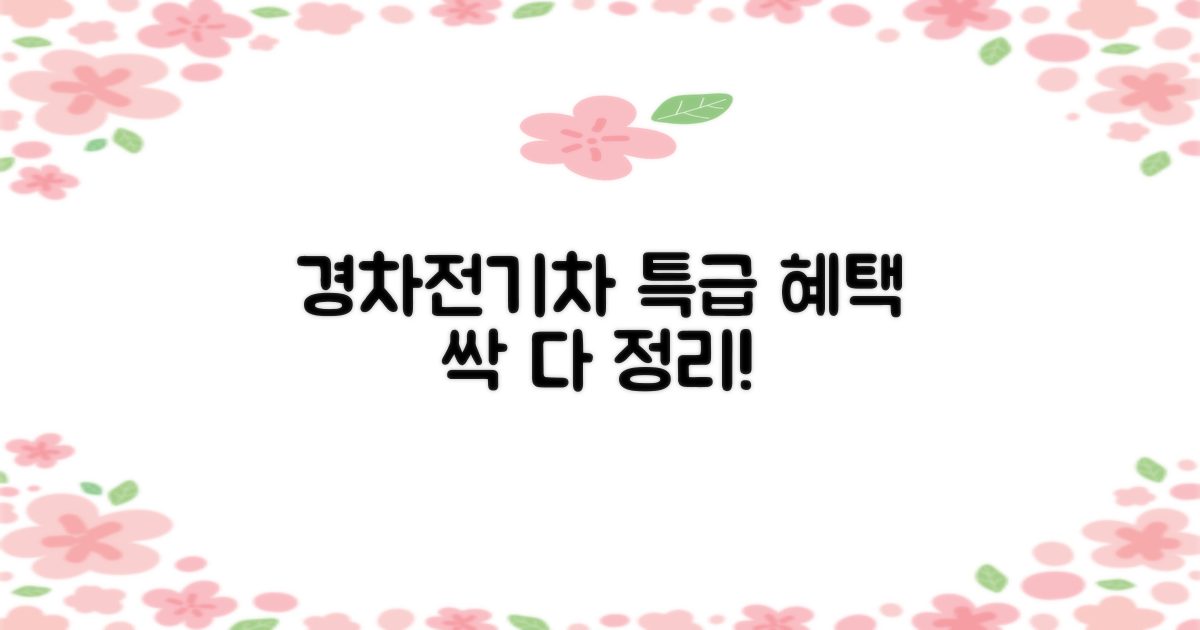 경차·전기차, 혜택은 무엇?