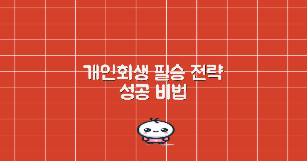 개인회생, 성공 비결은 무엇인가요?