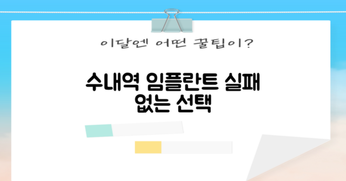 수내역 임플란트, 왜 신중할까요?